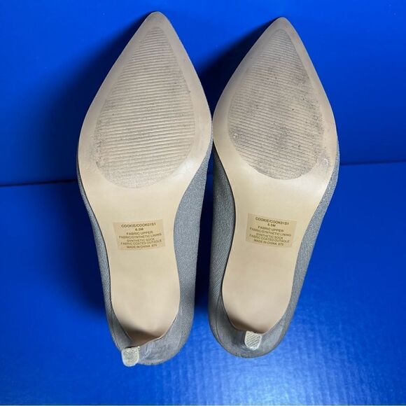 Steve Madden Womens Cookie Sock Stiletto Heels in Dark Taupe 6.5M - Picture 7 of 10